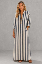 NADIA | Striped Maxi Dress — studio_front — Sofia [b75f00d9-2f56-48a4-9b57-9625218e0494]