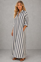 NADIA | Striped Maxi Dress — studio_three_quarter — Sofia [f1304c02-9da9-409f-a188-979a7afc6e50]