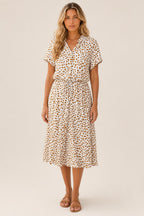 Maya Vintage-Inspired Viscose Midi Dress — studio_front — Sofia [520d4804-c25e-4b3f-ac8d-ab0b91312095]