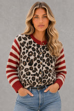 Chloe Leopard Striped Top — studio_closeup — Sofia [526d5106-799a-4e54-8140-0eea8a3949cd]