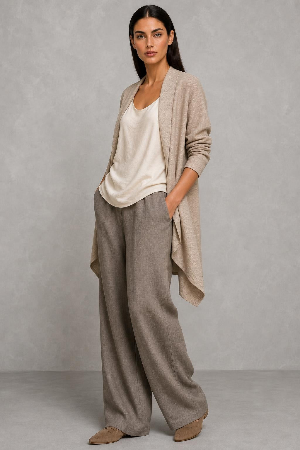 Elena | Effortless Three-Piece Set — studio_three_quarter — Helena [c207d23b-38b8-46cf-a1ba-d8612cf0fefa]