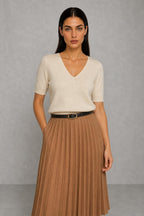 Elysian V-Neck Knit Top — studio_front — Helena [fa78e977-22c1-4ca2-9f95-6a4c97c2a5a1]