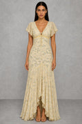 Flush | Floral V-Neck Tie Front Maxi Dress — studio_front — Helena [df0d6f3b-95f9-420b-8477-9c10d26147c9]