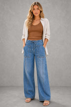 Madison Relaxed Weekend Jeans — studio_front — Sofia [08815d97-f4eb-4622-a50c-6b8898df36d1]
