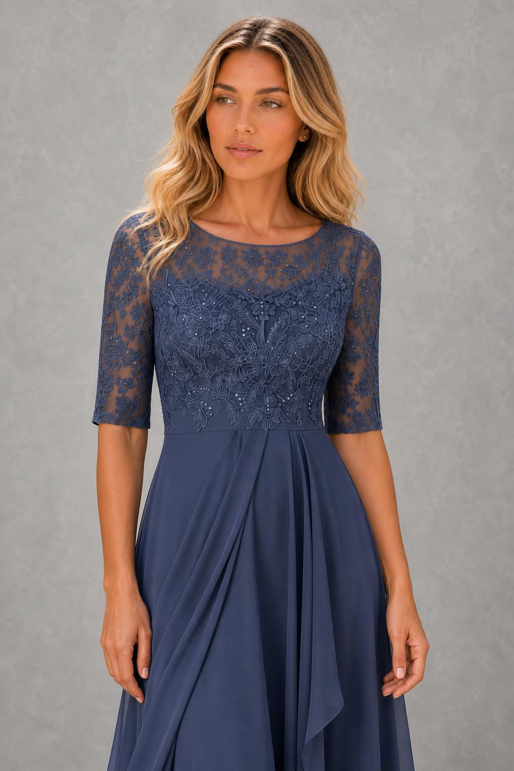 Rose – The Flattering Lace Midi Dress — studio_closeup — Sofia [8fac3702-519f-4a64-8390-4ebde4eefe69]
