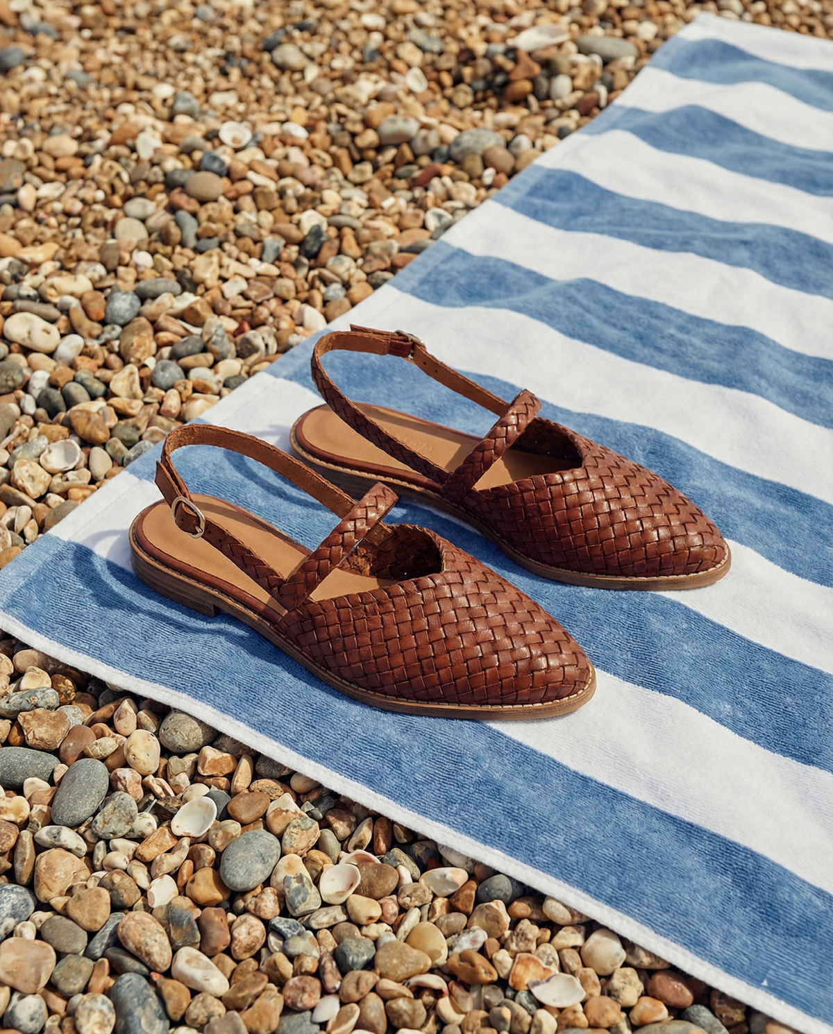 Italian Woven Leather Flats