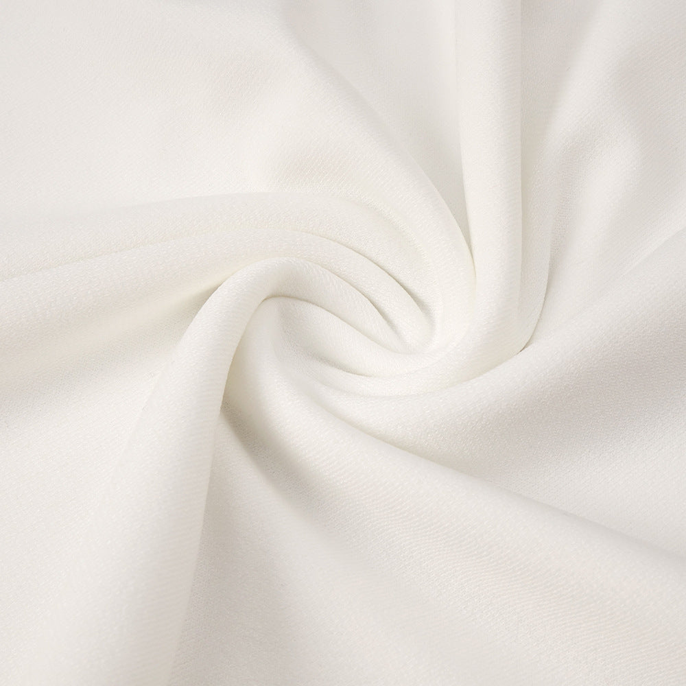 Ester | Draped-Back Long-Sleeve Maxi Dress