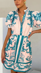 Kelsey Floral Two-Piece Dress Set