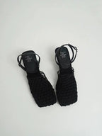 Fallon Mesh Weave Heels
