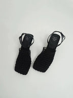 Fallon Mesh Weave Heels