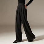 Firenze Draped Wide-Leg Trousers