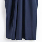 Vivianne | Cross-Back Satin Maxi Dress