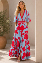 Olivia Cotton A-Line Midi Dress — lifestyle — Sofia [700075ca-7a0e-48ad-9e37-6375eaeed4ac]
