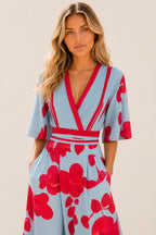 Olivia Cotton A-Line Midi Dress — studio_closeup — Sofia [74a1142a-66d9-4821-990c-0914e2bfa30e]