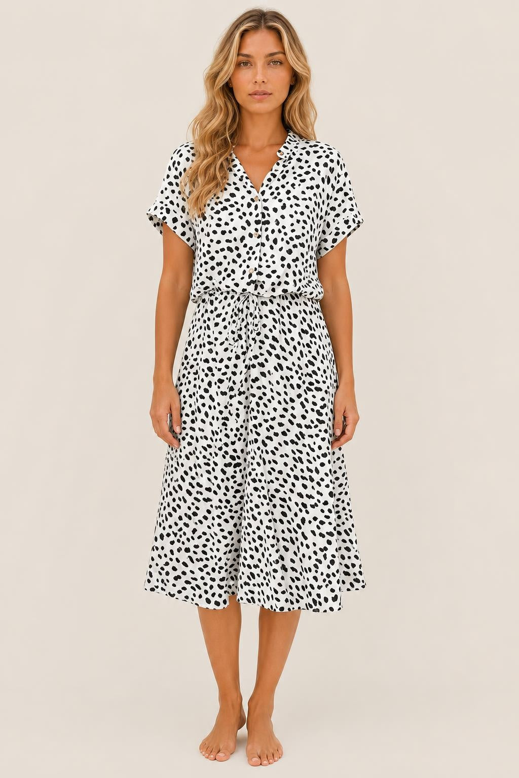 Maya Vintage-Inspired Viscose Midi Dress — studio_front — Sofia [2b4c72e0-d3fe-4019-8311-75ad0927b07f]